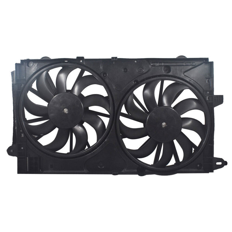 DURAFORCE Radiator Condenser Fan Assembly For 2013-2016 Chevy Malibu Impala 2.5L