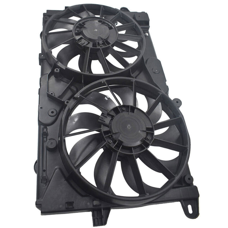 DURAFORCE Radiator Condenser Fan Assembly For 2013-2016 Chevy Malibu Impala 2.5L