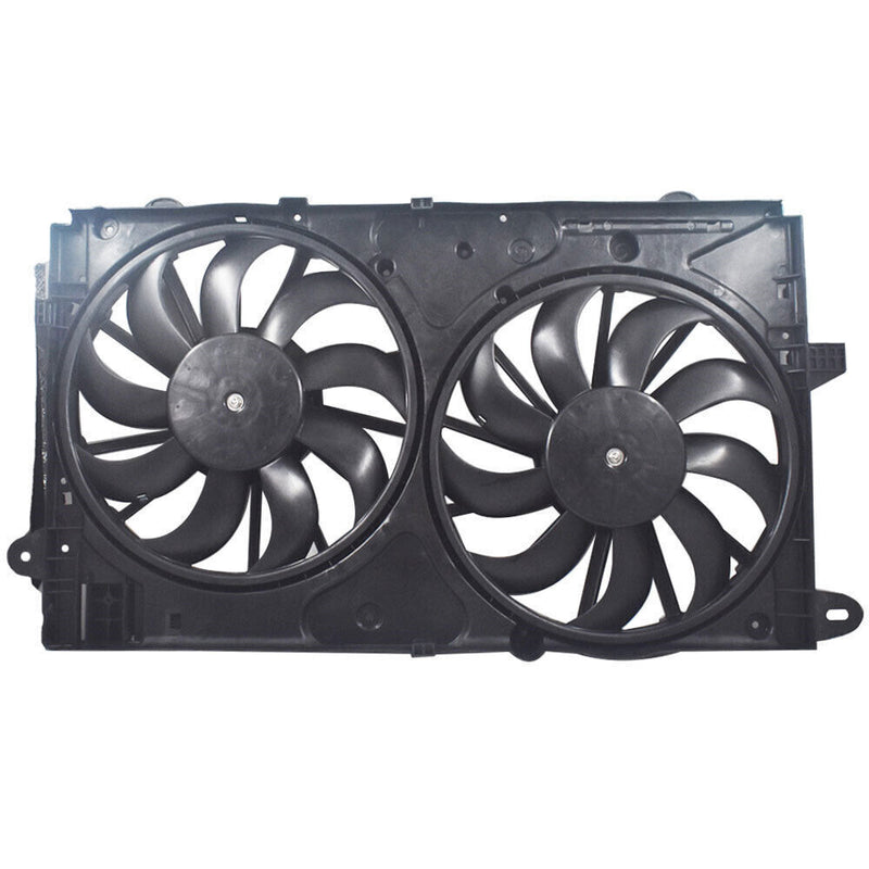 DURAFORCE Radiator Condenser Fan Assembly For 2013-2016 Chevy Malibu Impala 2.5L