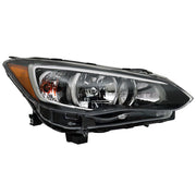 DURAFORCE Left+Right Headlight For 2017-18 Subaru Impreza/Crosstrek Halogen Chrome