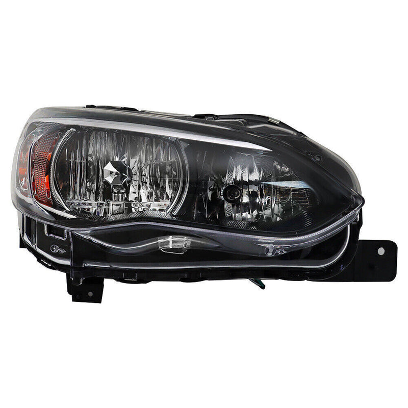DURAFORCE Left+Right Headlight For 2017-18 Subaru Impreza/Crosstrek Halogen Chrome