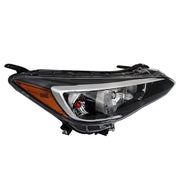 DURAFORCE Left+Right Headlight For 2017-18 Subaru Impreza/Crosstrek Halogen Chrome