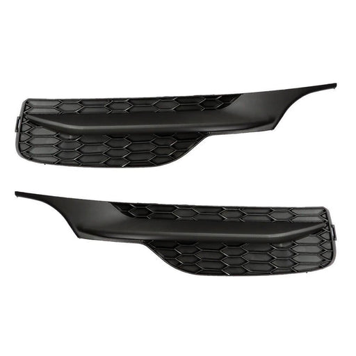 DURAFORCE Left+Right Front Fog Light Lamp Cover Bezel For 2016-2017 Honda Accord