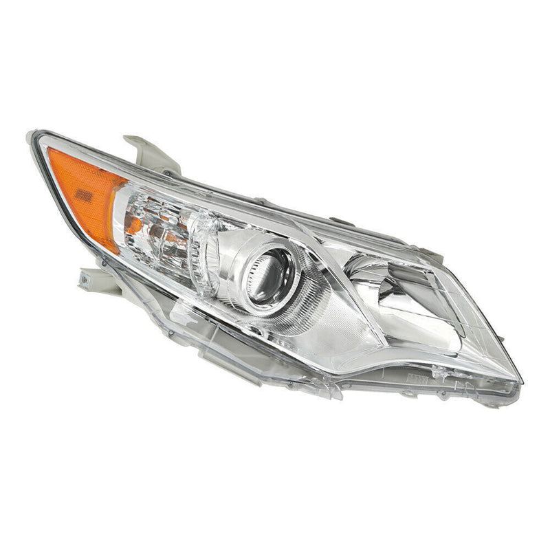 DURAFORCE Left+Right Headlights For 2012-2014 Toyota Camry Halogen Projector Lamps