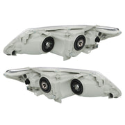 DURAFORCE Left+Right Headlights For 2012-2014 Toyota Camry Halogen Projector Lamps