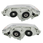 DURAFORCE Left+Right Headlights For 2012-2014 Toyota Camry Halogen Projector Lamps
