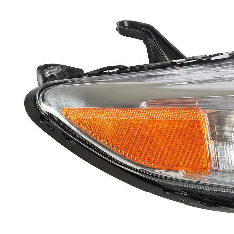 DURAFORCE Right+Left Headlights For 2011-2020 Toyota Sienna Halogen Chrome Housing