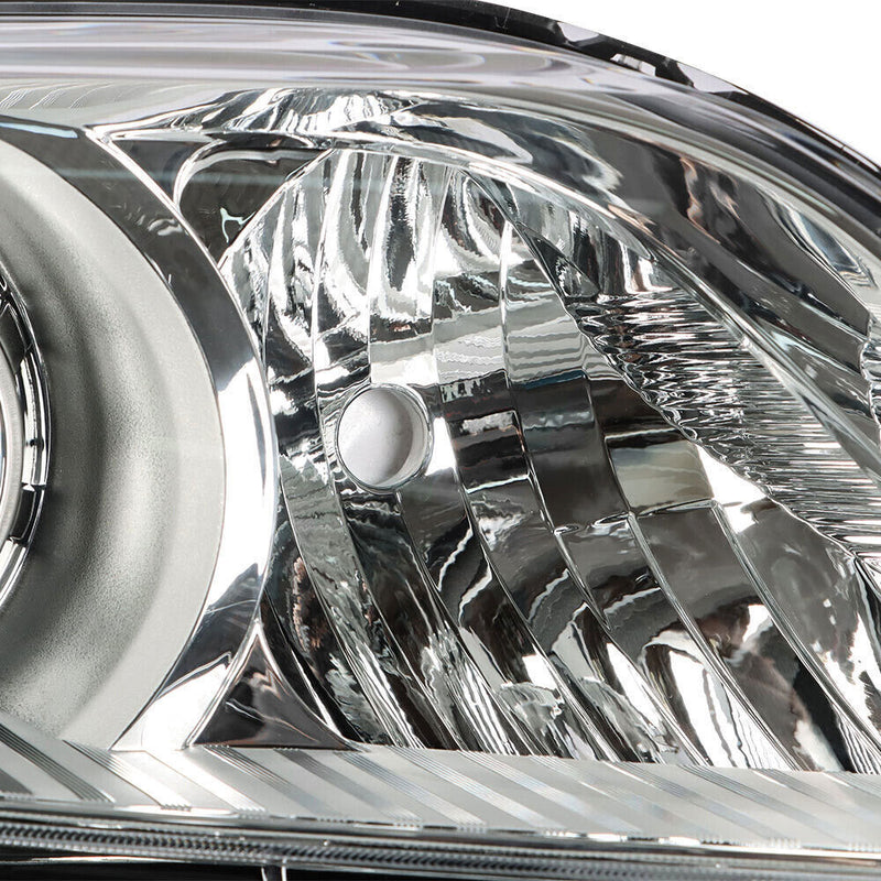 DURAFORCE Right+Left Headlights For 2011-2020 Toyota Sienna Halogen Chrome Housing