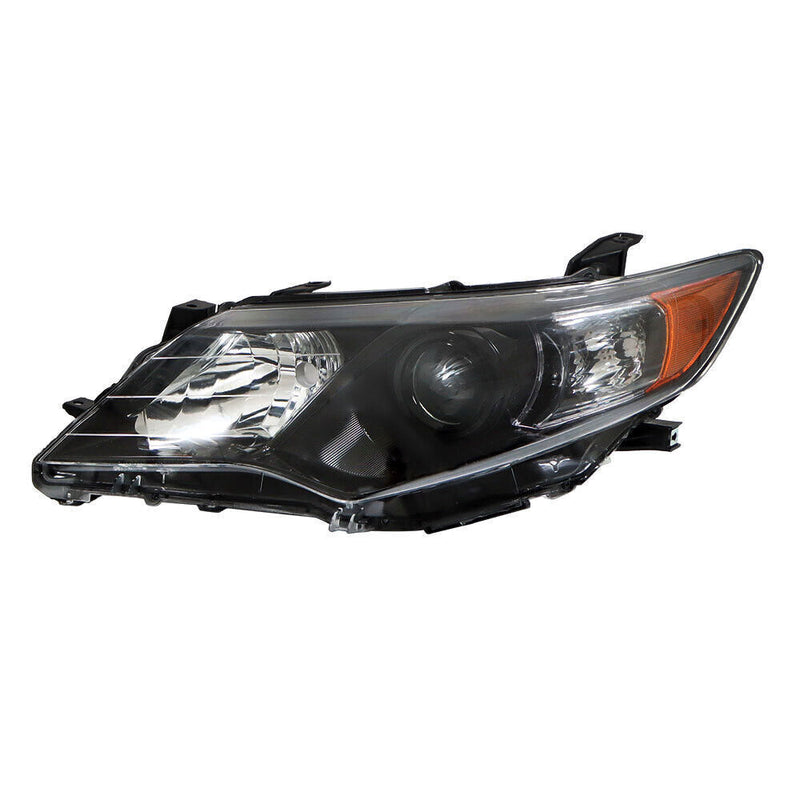 DURAFORCE Left+Right Headlights For 2012- 2014 Toyota Camry Halogen Type Factory