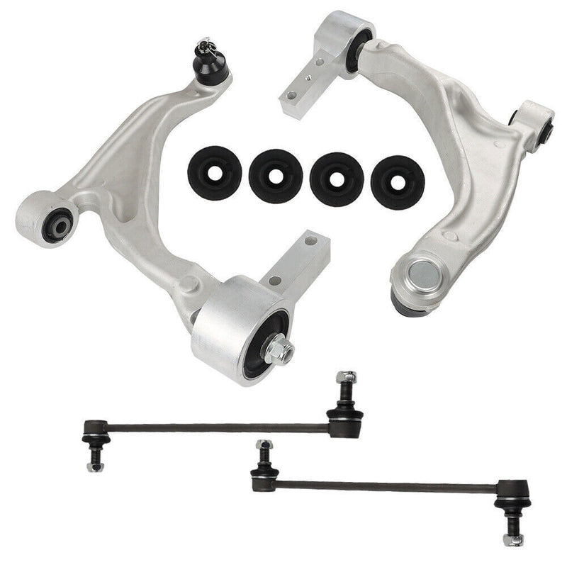DURAFORCE Front Lower Control Arms Sway Bar Link Kit 4PC For 2009-2015 Honda Pilot