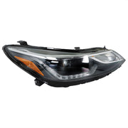 DURAFORCE Right Headlight For 2016 2017 2018 Chevy Cruze Projector Halogen Black