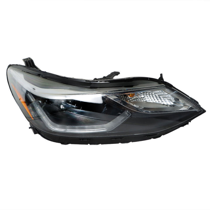DURAFORCE Right Headlight For 2016 2017 2018 Chevy Cruze Projector Halogen Black
