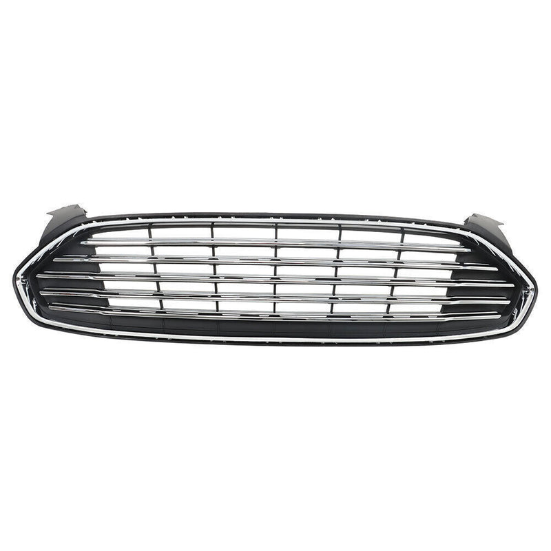 DURAFORCE Front Bumper Grill Fit For 2013-2016 Ford Fusion w/ Fog Light Covers