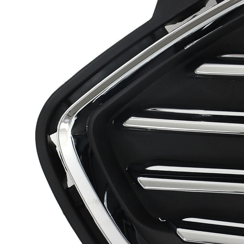 DURAFORCE Front Bumper Grill Fit For 2013-2016 Ford Fusion w/ Fog Light Covers