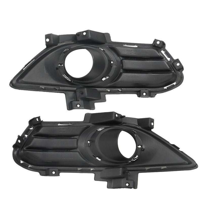 DURAFORCE Front Bumper Grill Fit For 2013-2016 Ford Fusion w/ Fog Light Covers