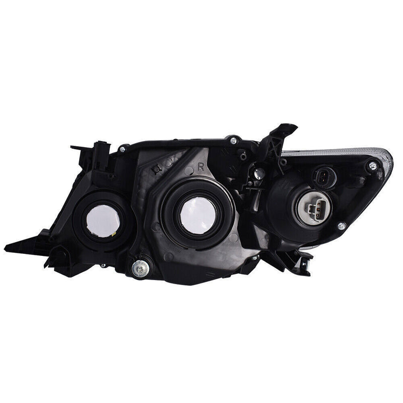 DURAFORCE Left&Right Headlights Headlamps For 2009-2010 Toyota Corolla Halogen