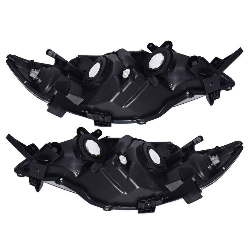 DURAFORCE Left&Right Headlights Headlamps For 2009-2010 Toyota Corolla Halogen