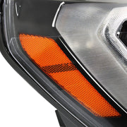 DURAFORCE Right+Left Headlights Halogen W/LED For 2013-2016 GMC Acadia Headlamps