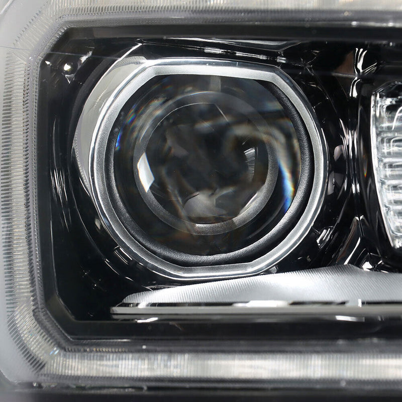 DURAFORCE Right+Left Headlights Halogen W/LED For 2013-2016 GMC Acadia Headlamps