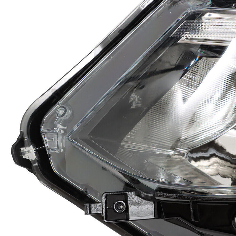 DURAFORCE Left+Right Side Headlight For 2019-2022 Honda HRV Assembly Halogen Black