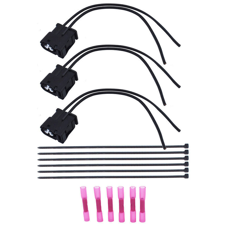 DURAFORCE Ignition Coil Connector Plug Wires For 1997-2005 Lexus GS300 IS300 3pcs
