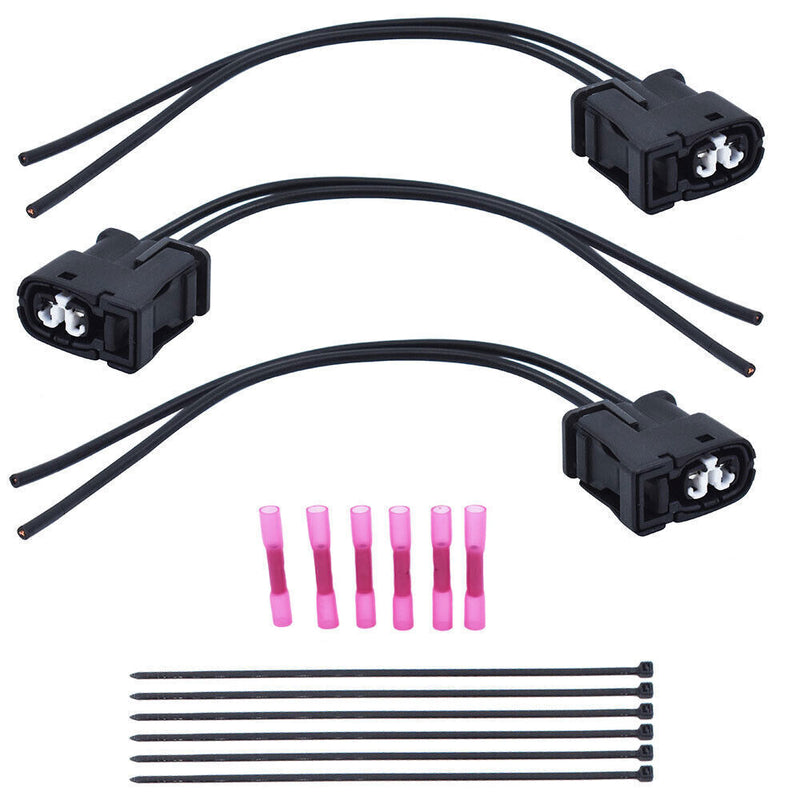 DURAFORCE Ignition Coil Connector Plug Wires For 1997-2005 Lexus GS300 IS300 3pcs
