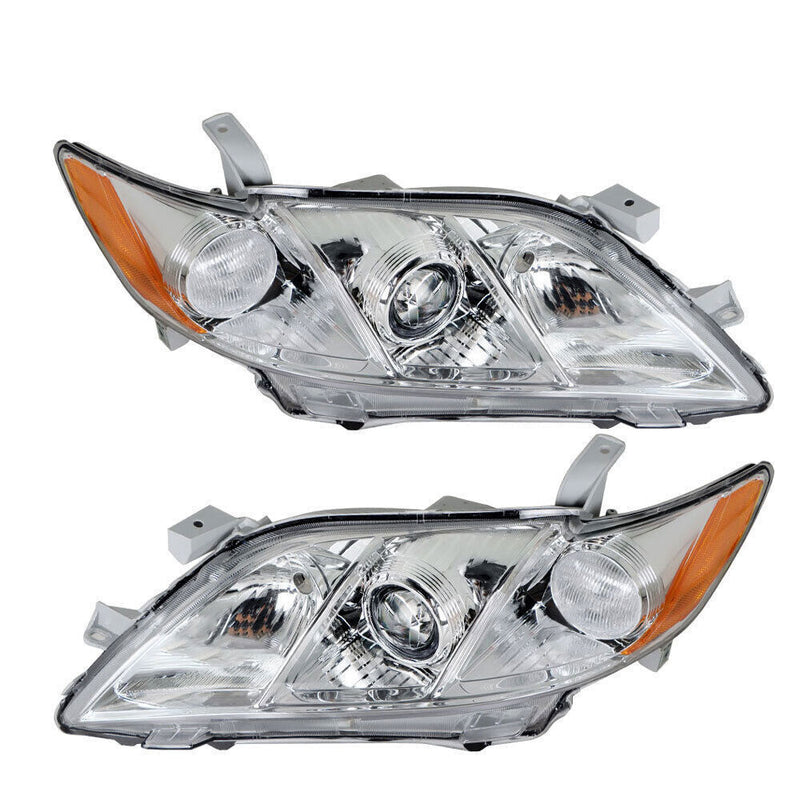 DURAFORCE Labwok Right+Left Headlights For 2007 2008 2009 Toyota Camry Projector Headlamps