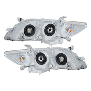 DURAFORCE Labwok Right+Left Headlights For 2007 2008 2009 Toyota Camry Projector Headlamps