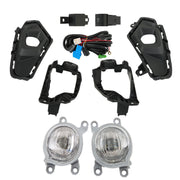 DURAFORCE Front LED Fog Lights Lamp For 2023-2024 Toyota Rav4 w/ Wiring & Switch