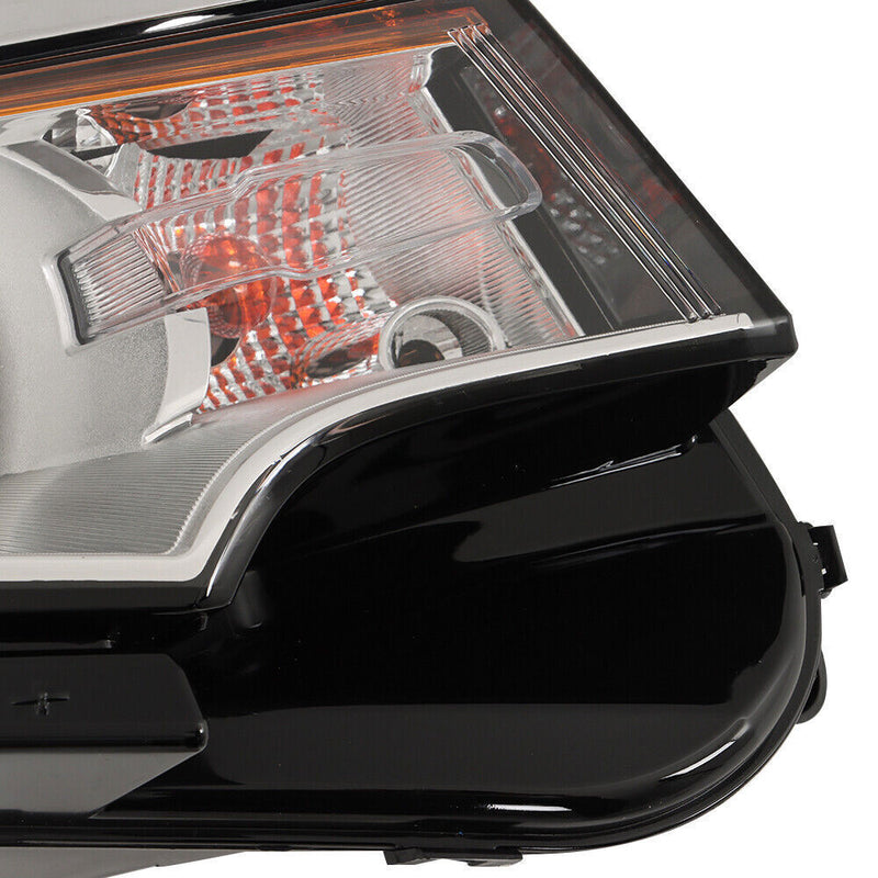 DURAFORCE Right Side Headlight For 2011 2013 2014 Ford Edge Halogen Chrome W/o DRL