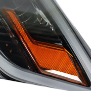 DURAFORCE RH&LH Headlight Halogen W/LED DRL For 2016-18 Ford Explorer Sport Black
