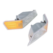 DURAFORCE Left+Right Turn Signal Lights Corner Lamp Fit For 2007-2014 Jeep Patriot