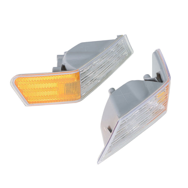 DURAFORCE Left+Right Turn Signal Lights Corner Lamp Fit For 2007-2014 Jeep Patriot