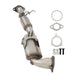 DURAFORCE Catalytic Converter w/ Flex Pipe For 2013-2019 Ford Escape 1.5L 1.6L