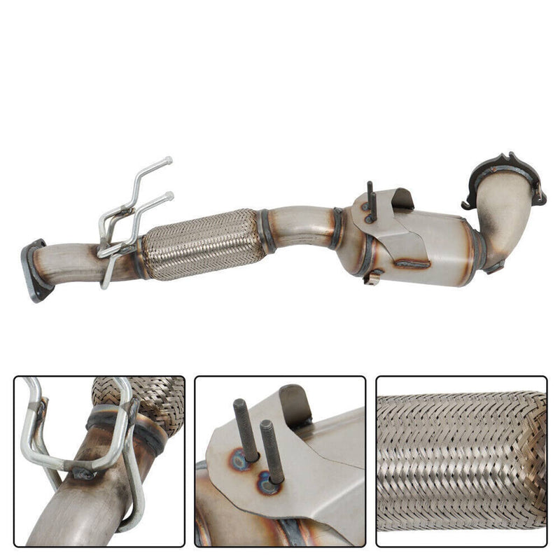 DURAFORCE Catalytic Converter w/ Flex Pipe For 2013-2019 Ford Escape 1.5L 1.6L