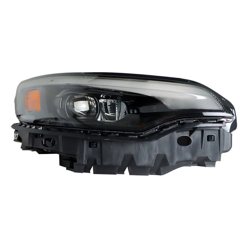 DURAFORCE Right Headlight For 2019-2022 Jeep Cherokee LED Passenger Side Headlamp