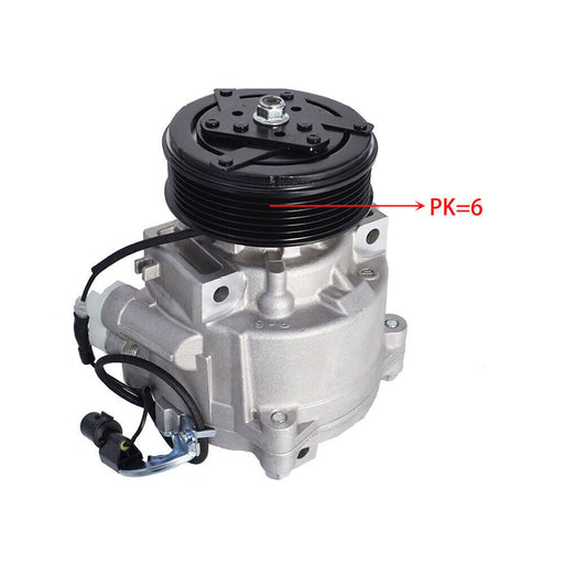 DURAFORCE A/C AC Compressor For 2008-2015 Mitsubishi Lancer 2.0L Outlander 3.0L