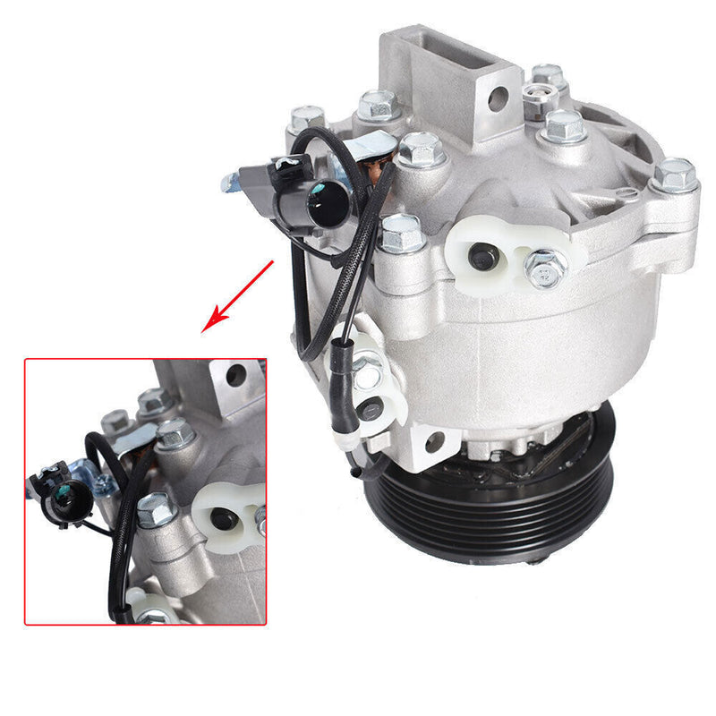 DURAFORCE A/C AC Compressor For 2008-2015 Mitsubishi Lancer 2.0L Outlander 3.0L