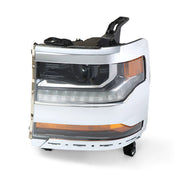 DURAFORCE Left Headlight For 2016-2018 Chevy Silverado 1500 HID/Xenon w/ LED DRL