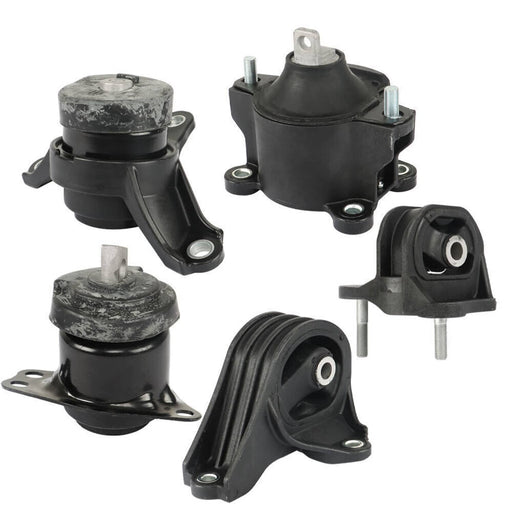 DURAFORCE For 13-17 Honda Accord 2.4L Engine Only AT CVT Trans 5x Motor Mount Set