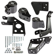 DURAFORCE DC Engine Mounts Black For Civic EG K20 K24 K-Series DC2 EG6 1992-1995