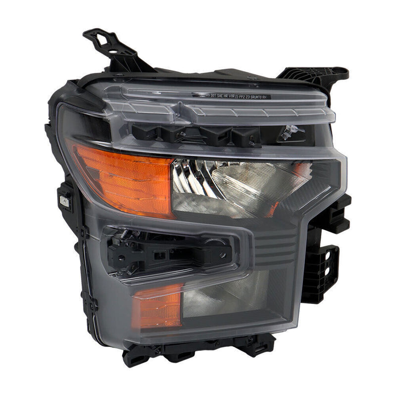 DURAFORCE Right Headlight For 2022-2024 Chevrolet Silverado 1500 W/Halogen Clear