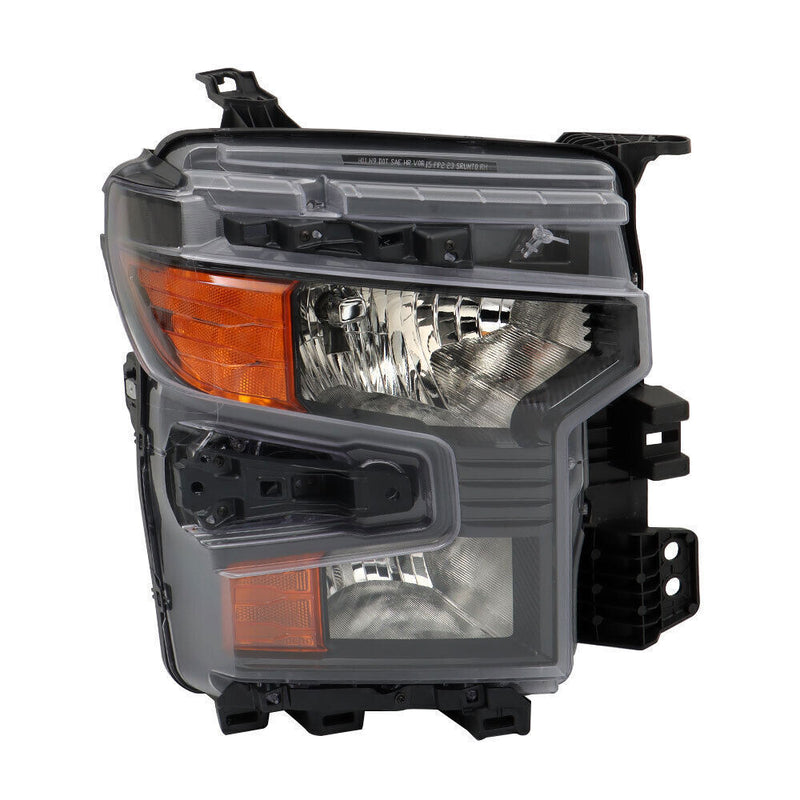 DURAFORCE Right Headlight For 2022-2024 Chevrolet Silverado 1500 W/Halogen Clear