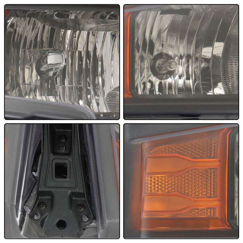 DURAFORCE Right Headlight For 2022-2024 Chevrolet Silverado 1500 W/Halogen Clear