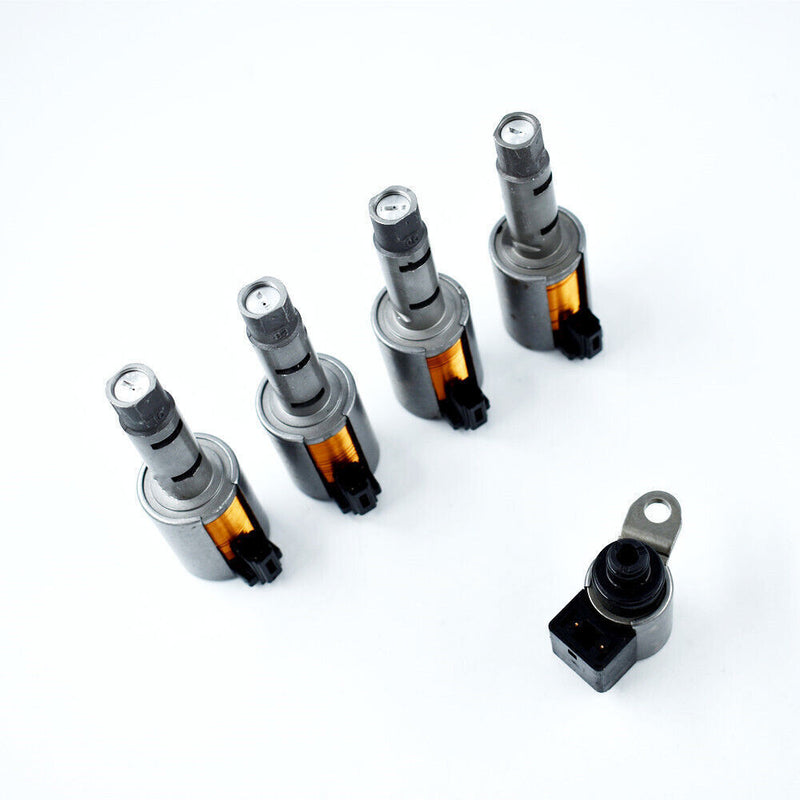 DURAFORCE 5 Pcs JF015E CVT Transmission Solenoid Pressure Sensor For Nissan RE0F11