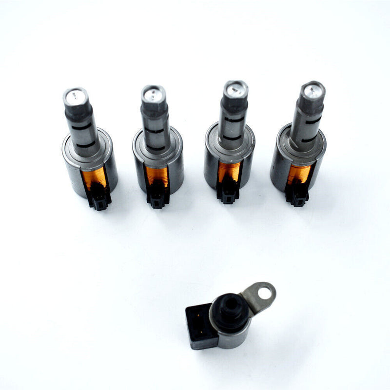 DURAFORCE 5 Pcs JF015E CVT Transmission Solenoid Pressure Sensor For Nissan RE0F11