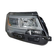 DURAFORCE Right Headlight For 2016-2018 Ford Explorer Halogen w/LED DRL Clear Lens