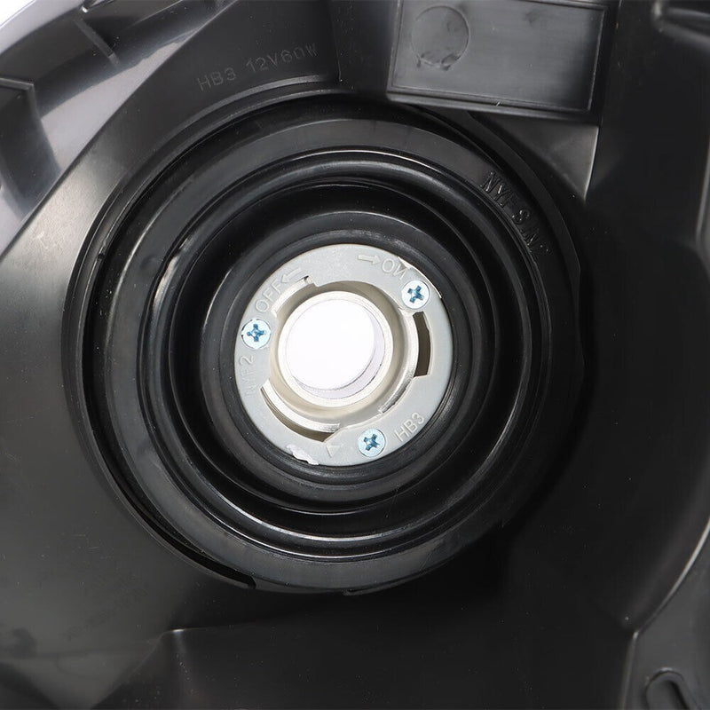 DURAFORCE Right Headlight For 2011-2020 Toyota Sienna Chrome Housing Halogen Clear