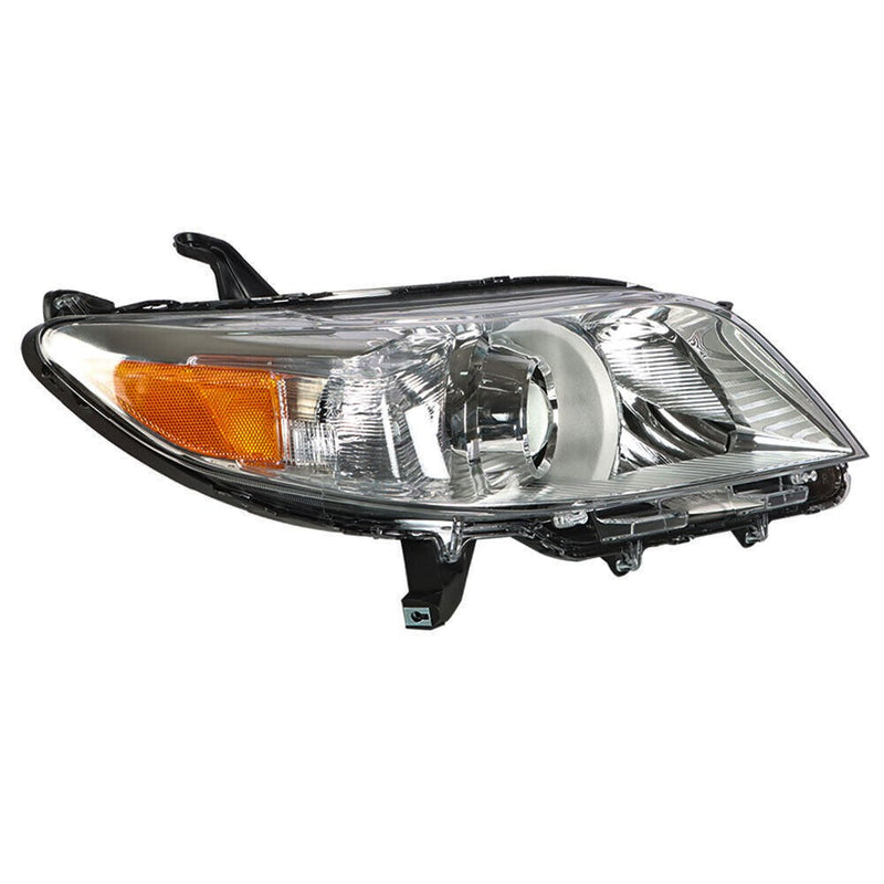 DURAFORCE Right Headlight For 2011-2020 Toyota Sienna Chrome Housing Halogen Clear