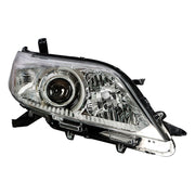 DURAFORCE Right Headlight For 2011-2020 Toyota Sienna Chrome Housing Halogen Clear